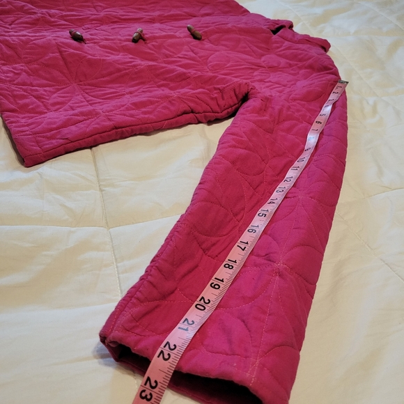 Jerry David pink women's size medium quilted toggle closure light jacket - Picture 6 of 11